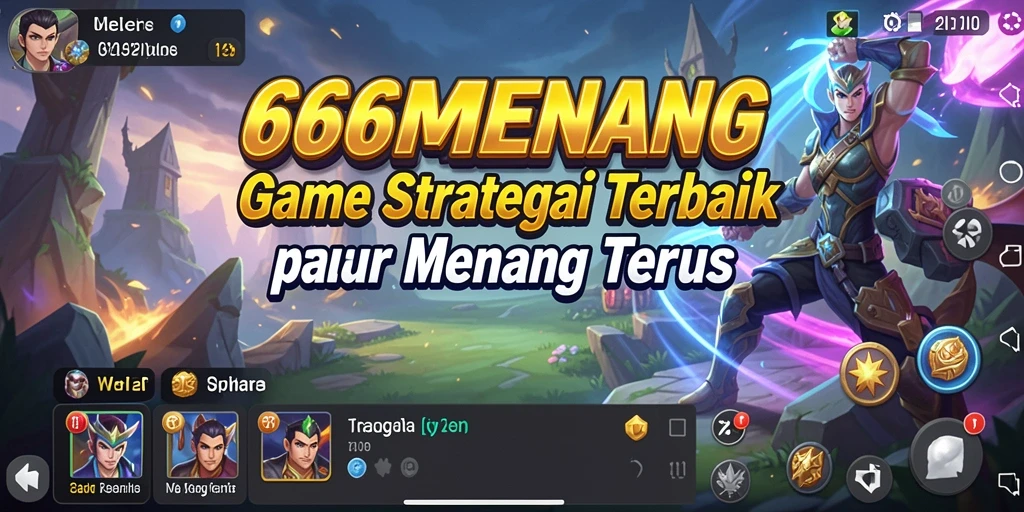 Tampilan gameplay seru dan strategis dari 666MENANG.