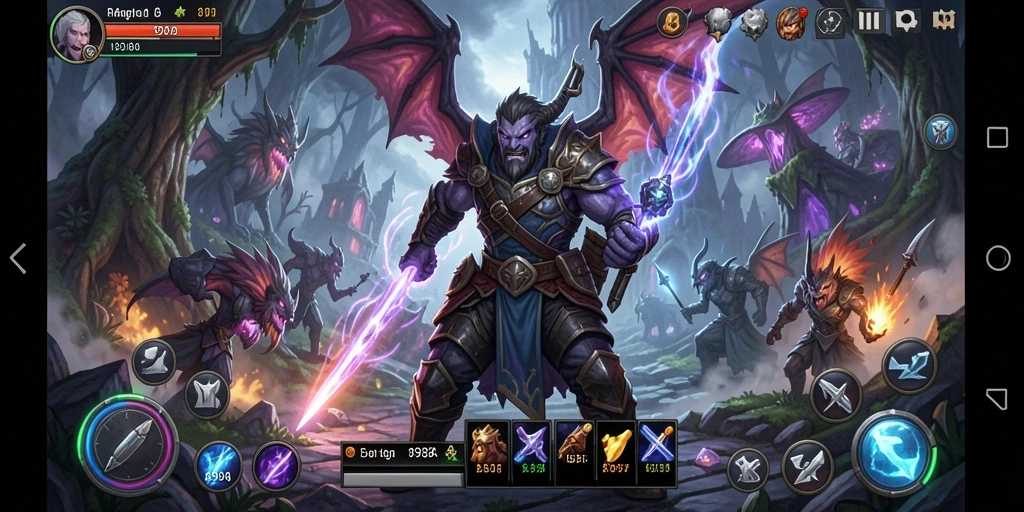 Screenshot utama 898A menampilkan aksi mendebarkan dalam gameplay petualangan.