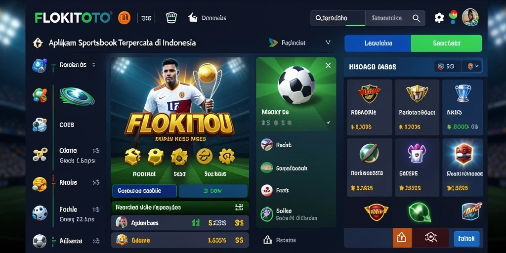 Tampilan gameplay FLOKITOTO yang menarik dan interaktif.