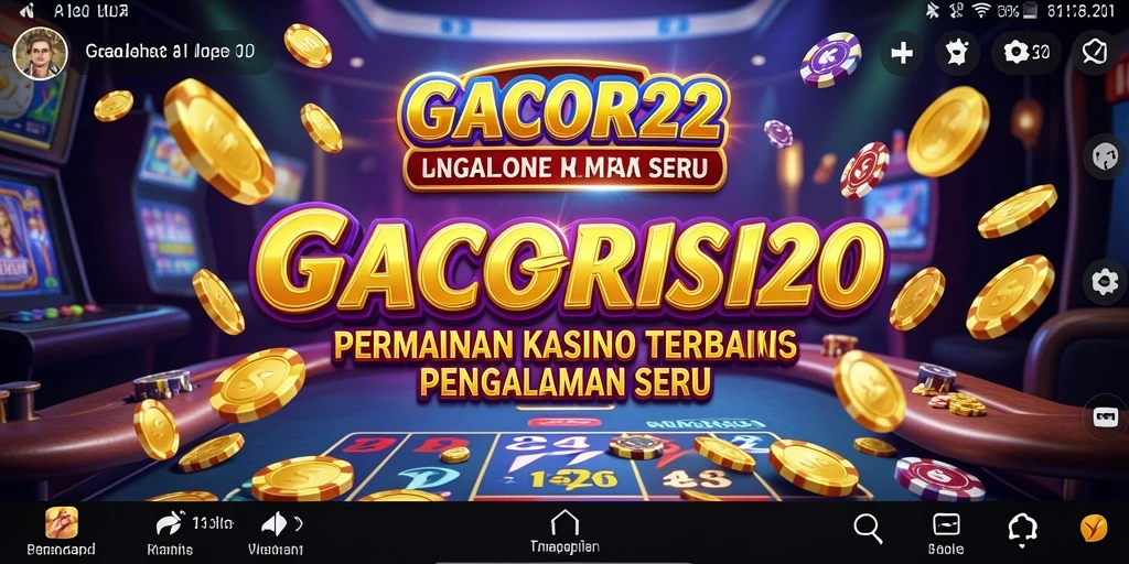 Tampilan menarik dan seru dari GACOR22 dalam aksi permainan Kasino.