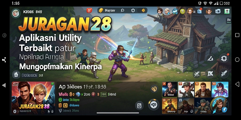 Screenshot tampilan antarmuka JURAGAN28 yang intuitif dan mudah digunakan.