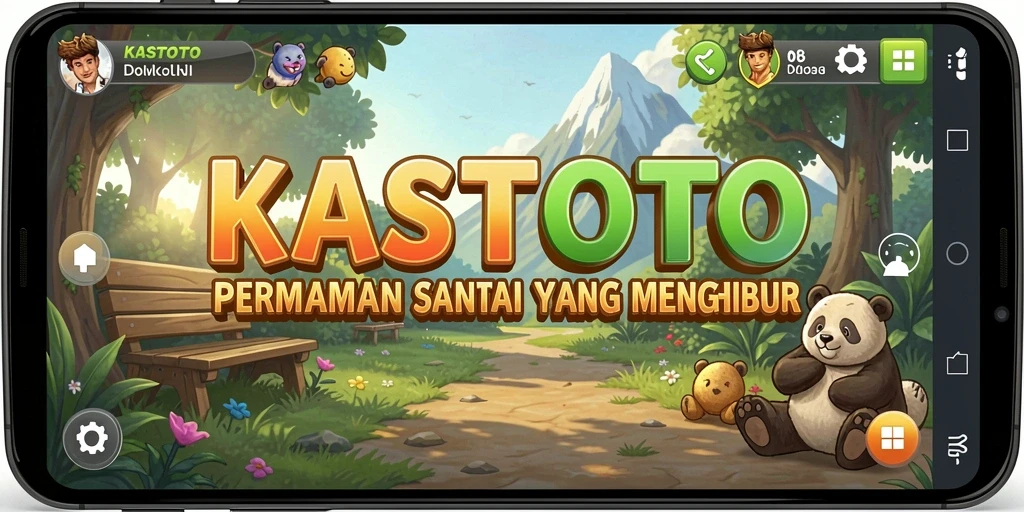 Tampilan gameplay KASTOTO yang menarik dan menyenangkan.