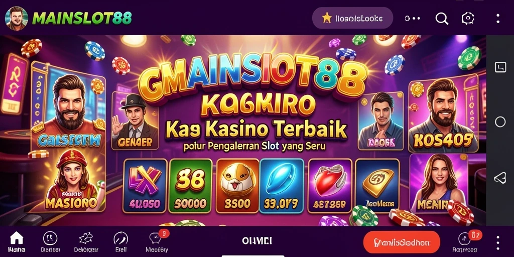 Tampilan menarik dari gameplay Kasino MAINSLOT88 yang mendebarkan.