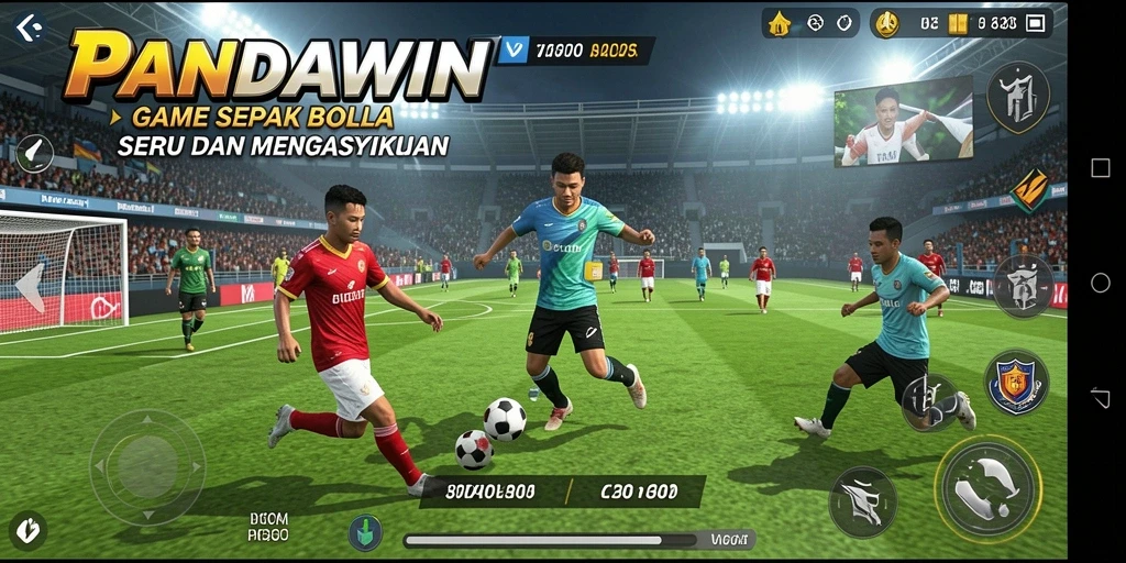 Tangkapan layar dari gameplay menarik di PANDAWIN.