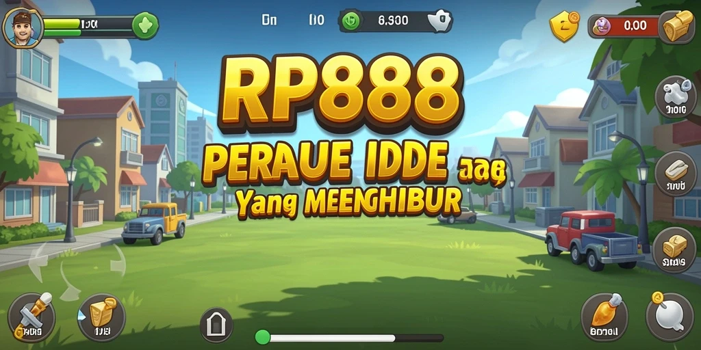 Screenshot gameplay yang menampilkan aksi Idle menarik di RP888.