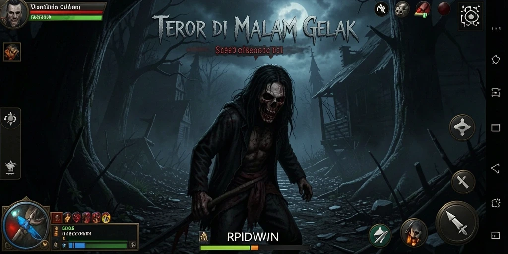 Gameplay menyeramkan dengan suasana yang mencekam di RPIDWIN.