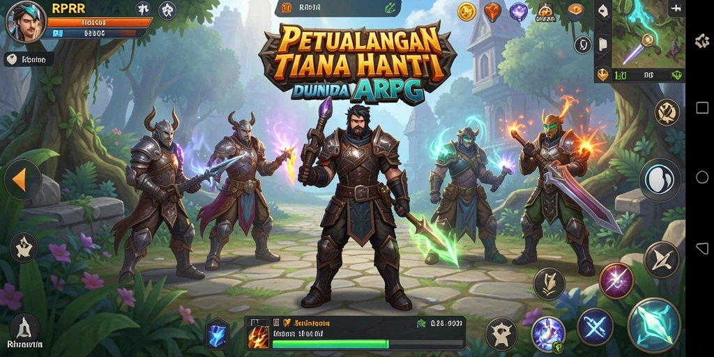 Tampilan gameplay RPRR yang memukau dan mendebarkan.