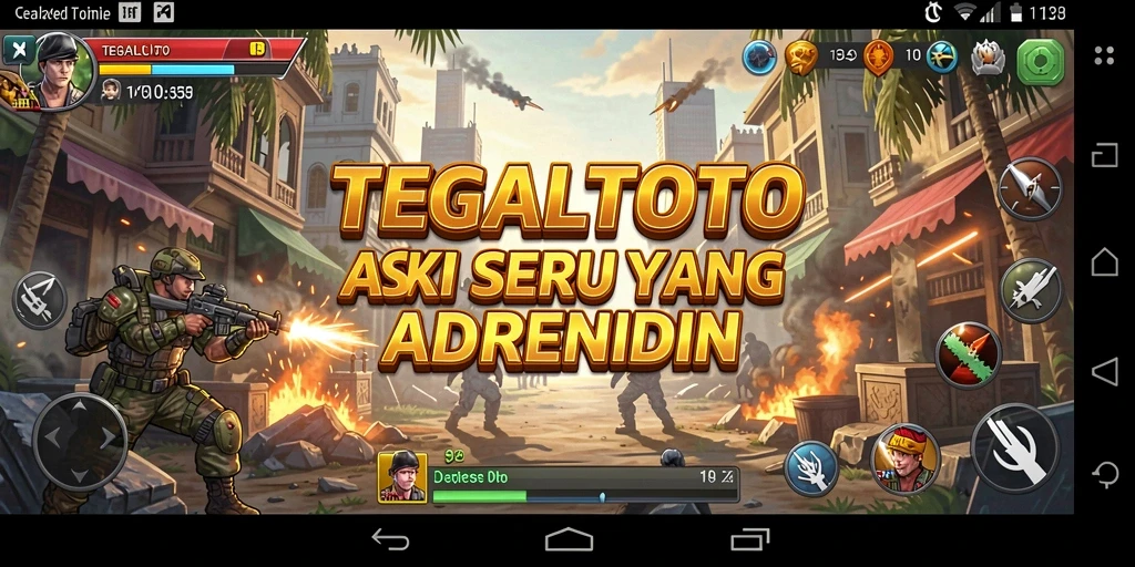 Screenshot utama TEGALTOTO menampilkan gameplay aksi yang mendebarkan.